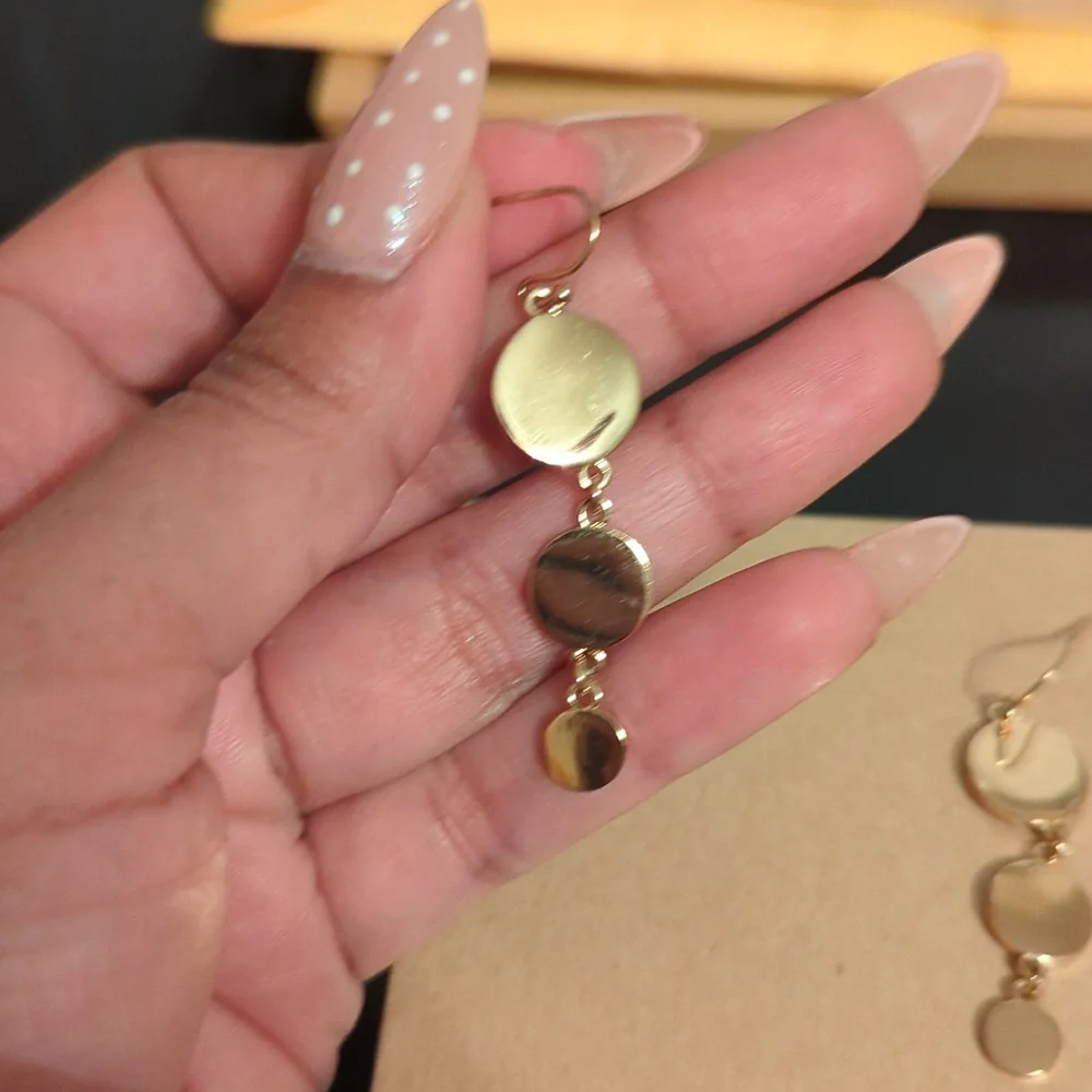 Sugarfix By Baublebar Elegant Gold Dangle Earrings